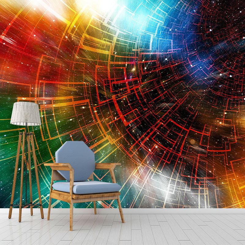 Environment Friendly Abstract Pattern Mural Wallpaper Decorative Wall Covering