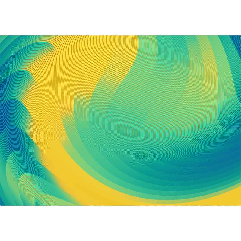 Stain Resistant Abstract Pattern Mural Wallpaper Decorative Wall Art for Room