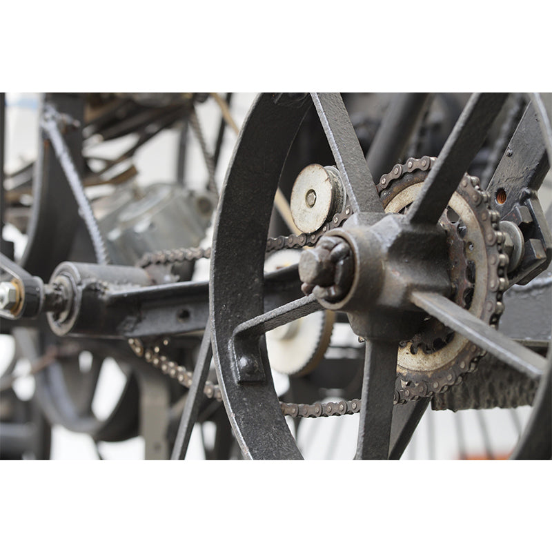 Industrial Metal Mildew Resistant Mural Wallpaper Decorative Wall Art for Decoration