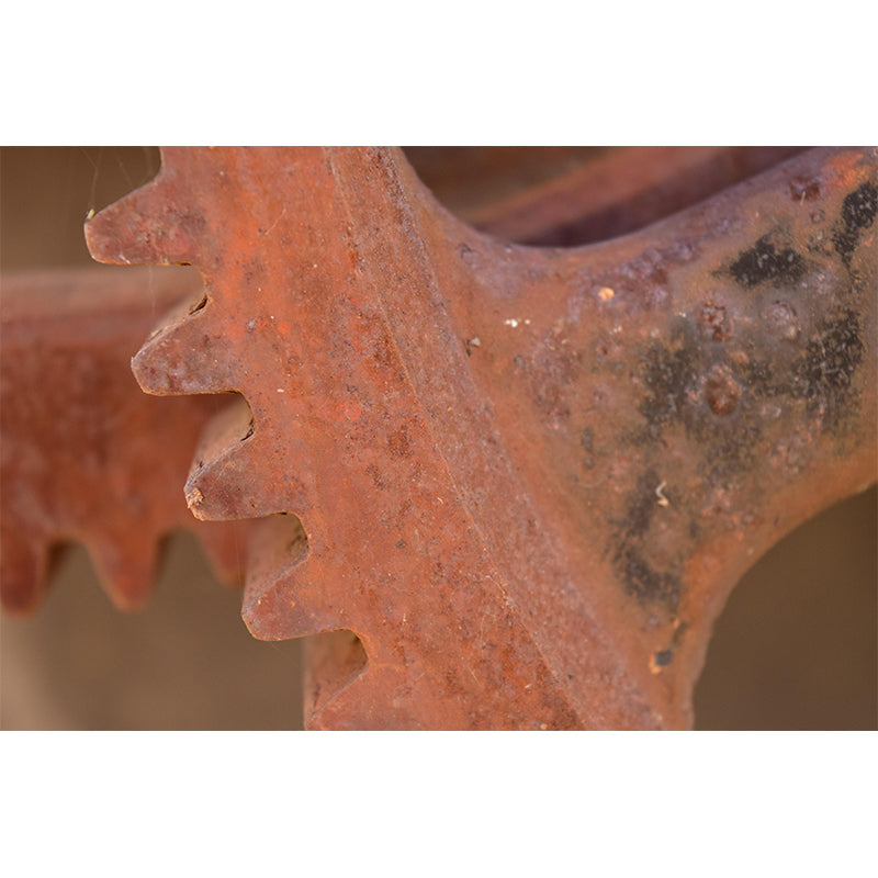 Mildew Resistant Industrial Metal Mural Wallpaper Wall Art for Decoration