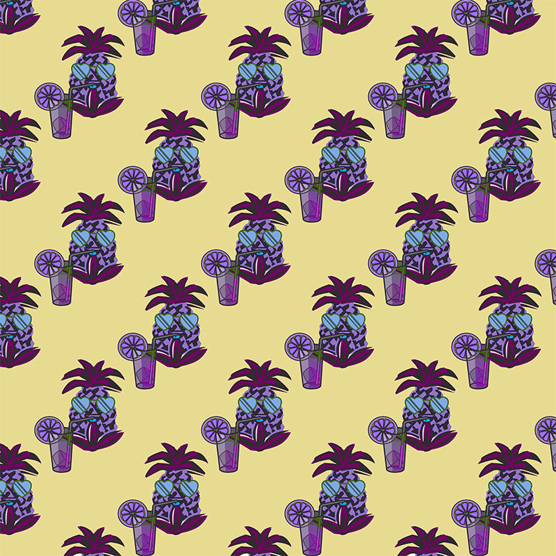 Environment Friendly Tropical Plant Mural Wallpaper Decorative Wall Art for Home