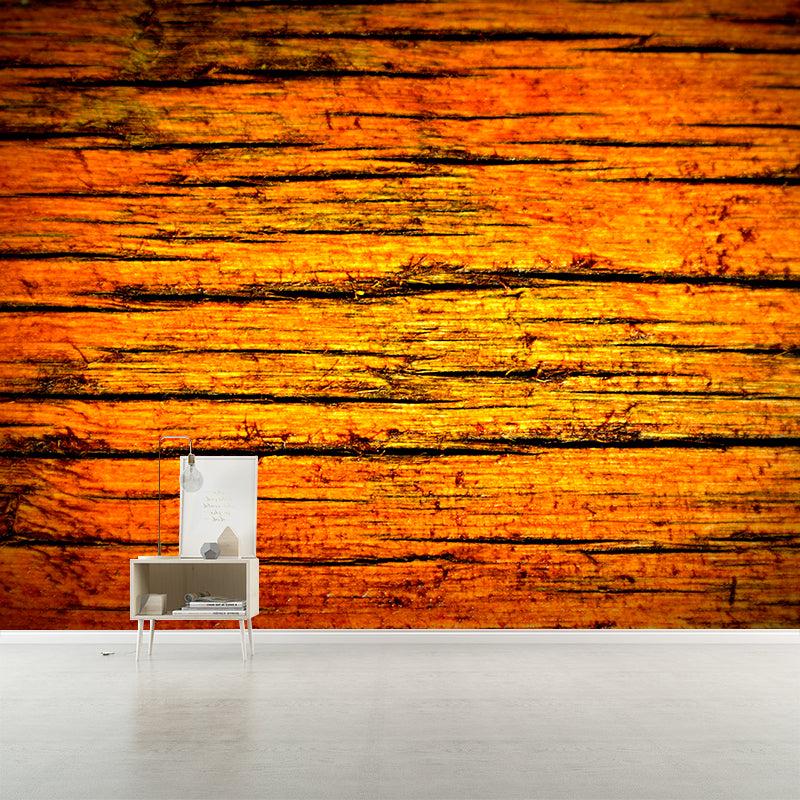 Wooden Mural Personalized Size Wall Covering for Sleeping Room, Stain Resistant