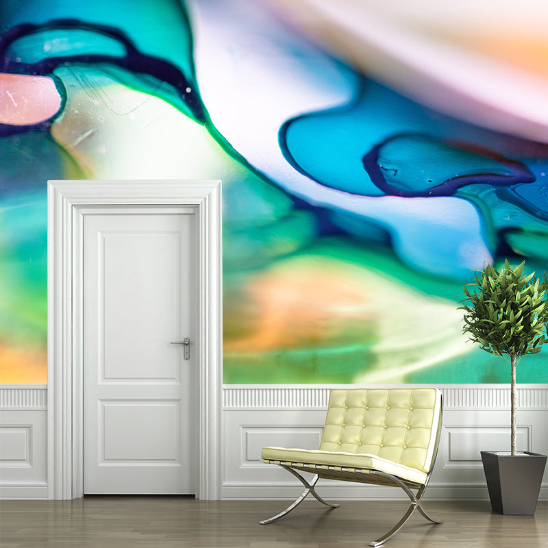 Decorazione da parete resistente alle macchie, in stile moderno, ad acquerello, per la camera degli ospiti