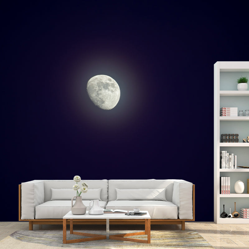 Customized Galaxy Wall Mural Mildew Resistant Wallpaper for Dining Room