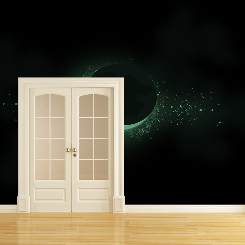 Customized Galaxy Wall Mural Mildew Resistant Wallpaper for Dining Room