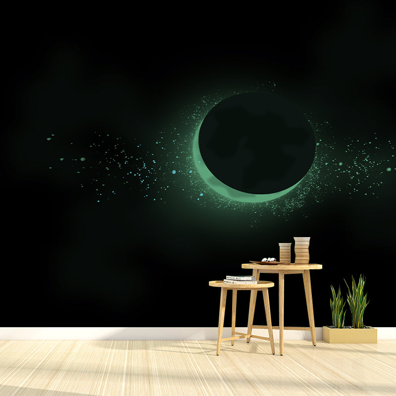 Customized Galaxy Wall Mural Mildew Resistant Wallpaper for Dining Room