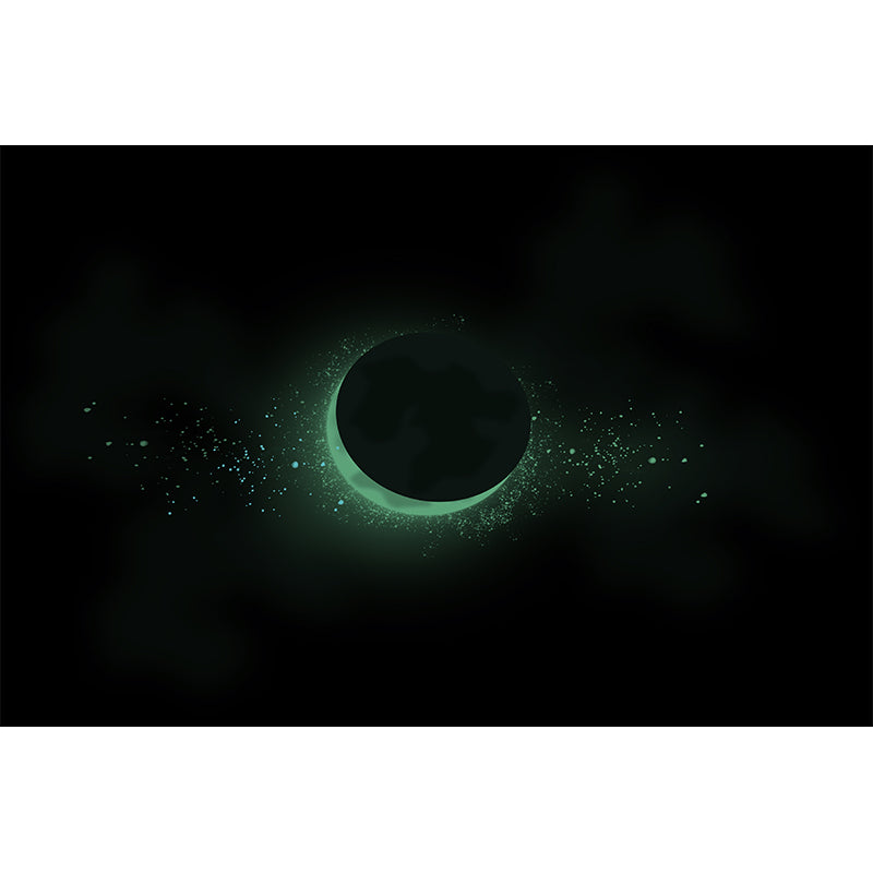 Customized Galaxy Wall Mural Mildew Resistant Wallpaper for Dining Room