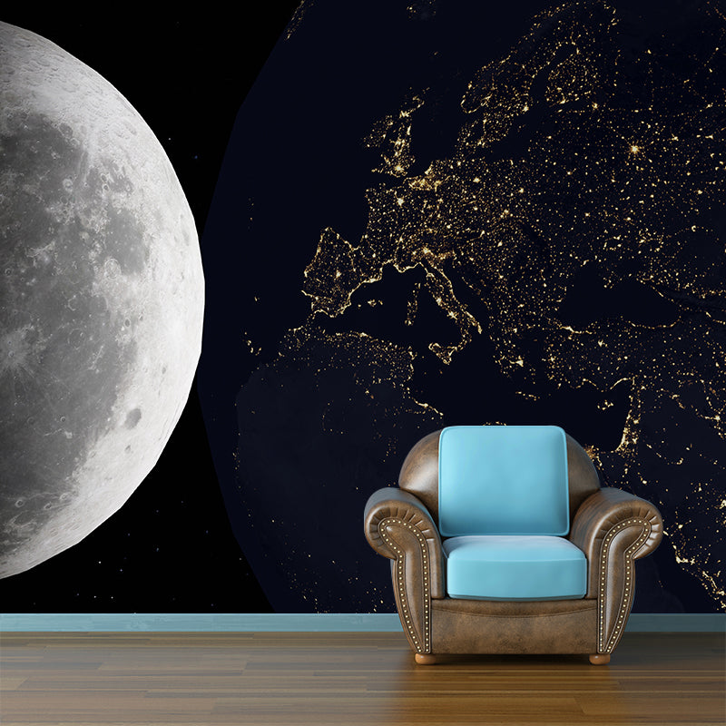 Galaxy Universe Mural Wall Decor Environment Friendly for Sitting Room Bedroom