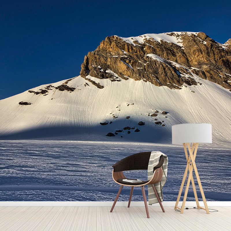 Alps Mountain Mural for Living Room Bedroom, Removable, Customized Size