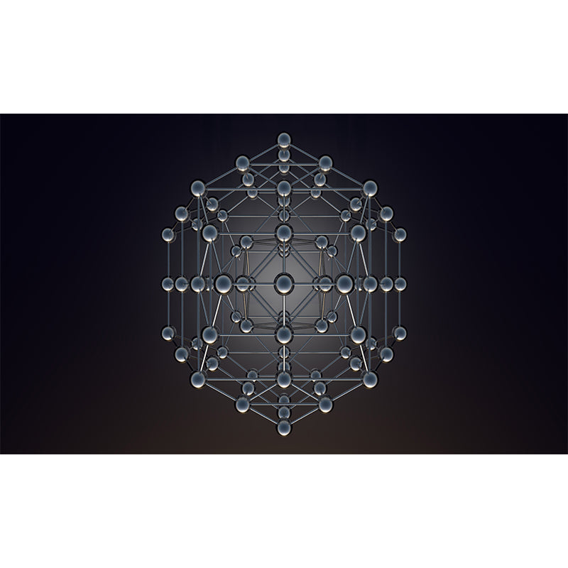 3D Modern Style Mural Wallpaper for Living Room Wall Covering in Grey Color