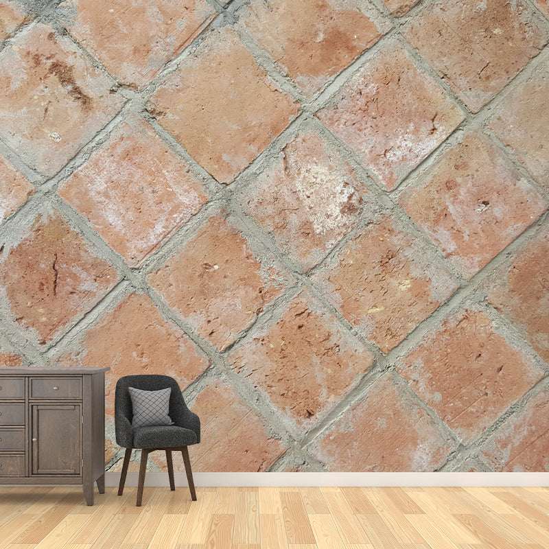 Brick Wall Mural Stain Resistant Living Room Wall Decor, Made to Measure