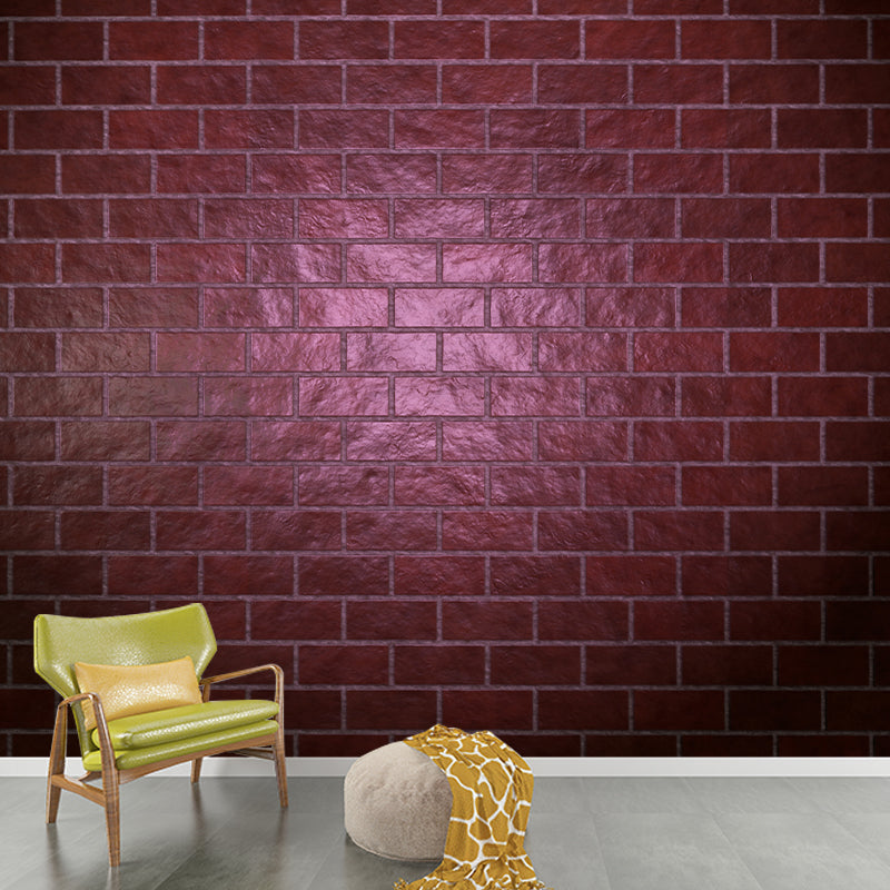 Brick Wall Mural Stain Resistant Living Room Wall Decor, Made to Measure