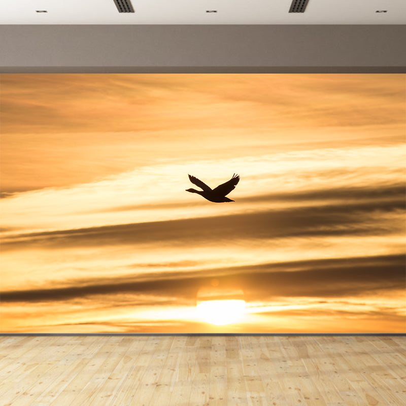 Beautiful Sky Mural Decal for Meeting Room Water Resistant, Custom Size