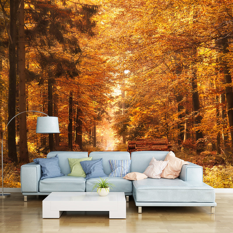 Space Extension Customized Mural Wallpaper Photography Mildew Resistant for Home