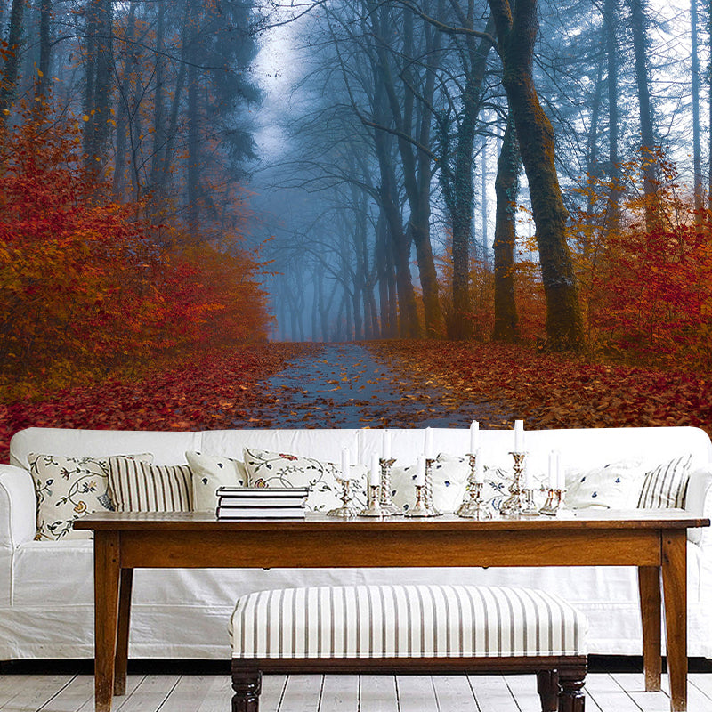 Photography Style Space Extension Mural Wallpaper Mildew Resistant for Room