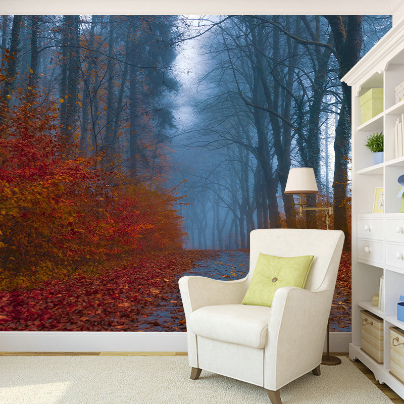 Photography Style Space Extension Mural Wallpaper Mildew Resistant for Room