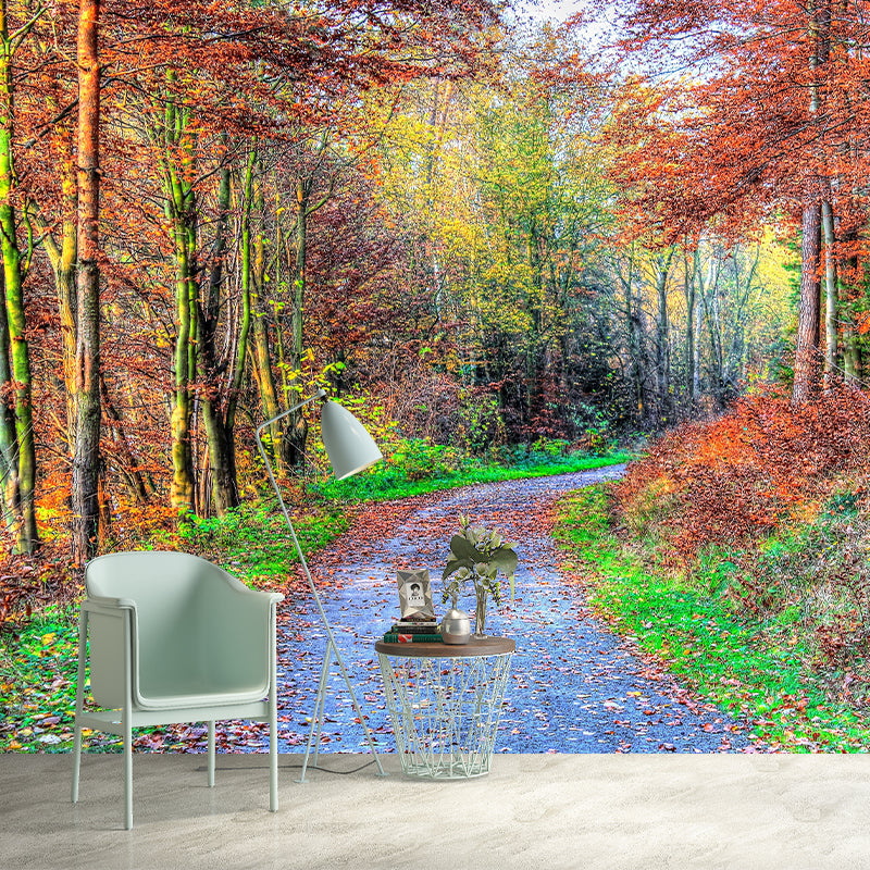 Space Extension Wallpaper Mural Photography Mildew Resistant for Living Room