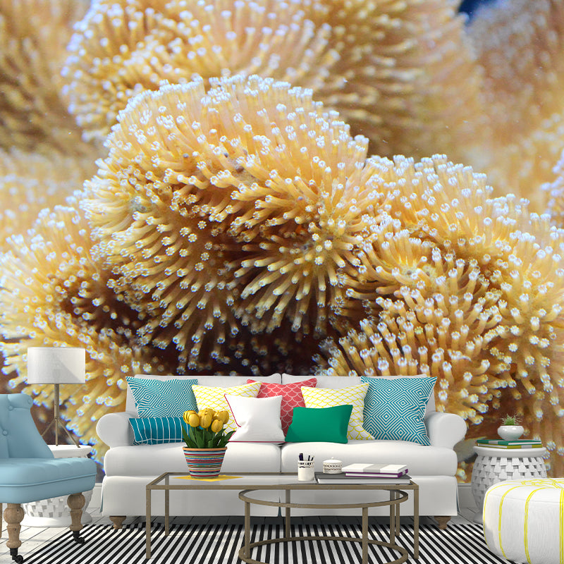 Seabed Wall Mural Wallpaper Tropical Beach Style Mildew Resistant for Wall Decor