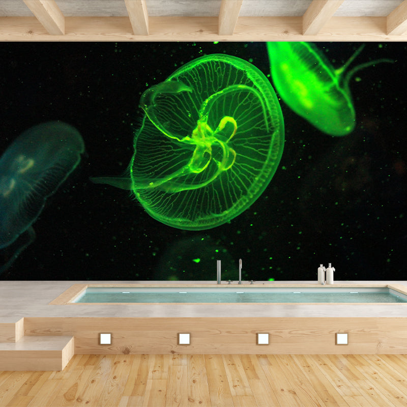 Tropical Beach Seabed Wallpaper Mural Mildew Resistant for Decoration