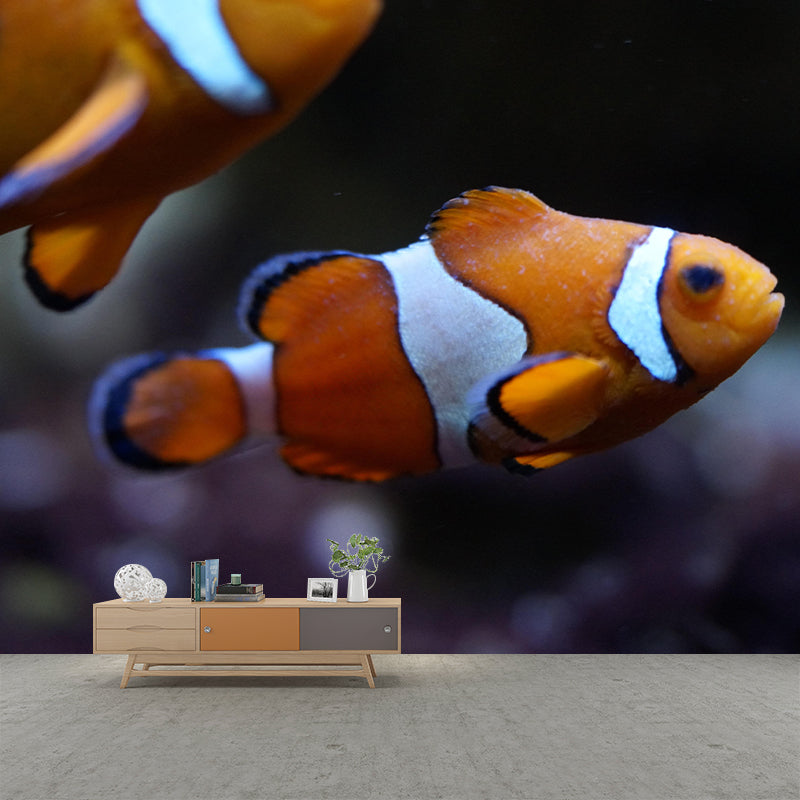 Seabed Wall Mural Wallpaper Tropical Beach Style Mildew Resistant for Living Room