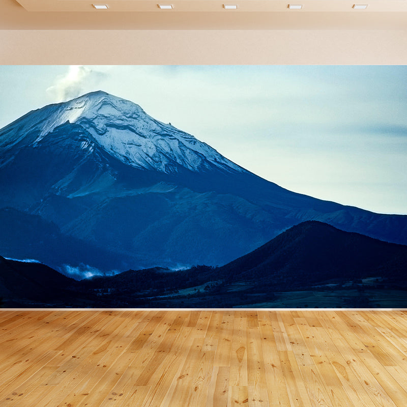 Mountain Wall Mural Wallpaper Modern Style Mildew Resistant for Living Room