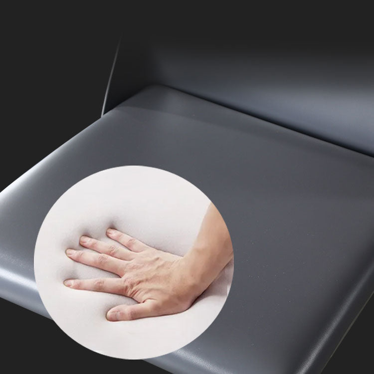 Eigentijdse stijl eetstoelen armloze zijstoel met metalen benen voor keuken (set van 2)