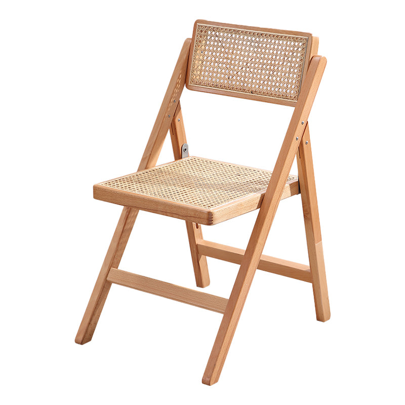 Chaise de salle à manger de style traditionnel, chaise simple sans accoudoirs de cuisine avec pieds en bois