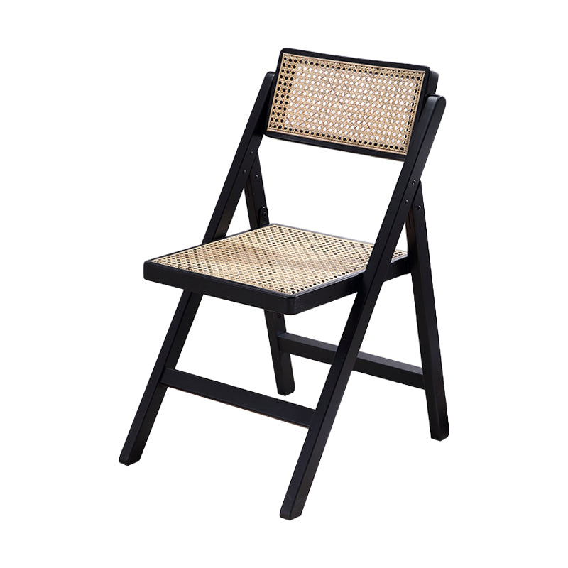 Traditional Style Dining Chair Kitchen Armless Single Dining Side Chair with Wooden Legs