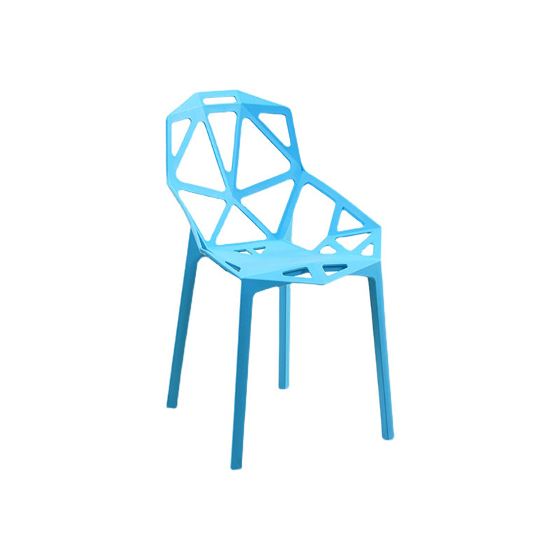 Sillas de comedor de estilo moderno Silla auxiliar de comedor de plástico para cocina