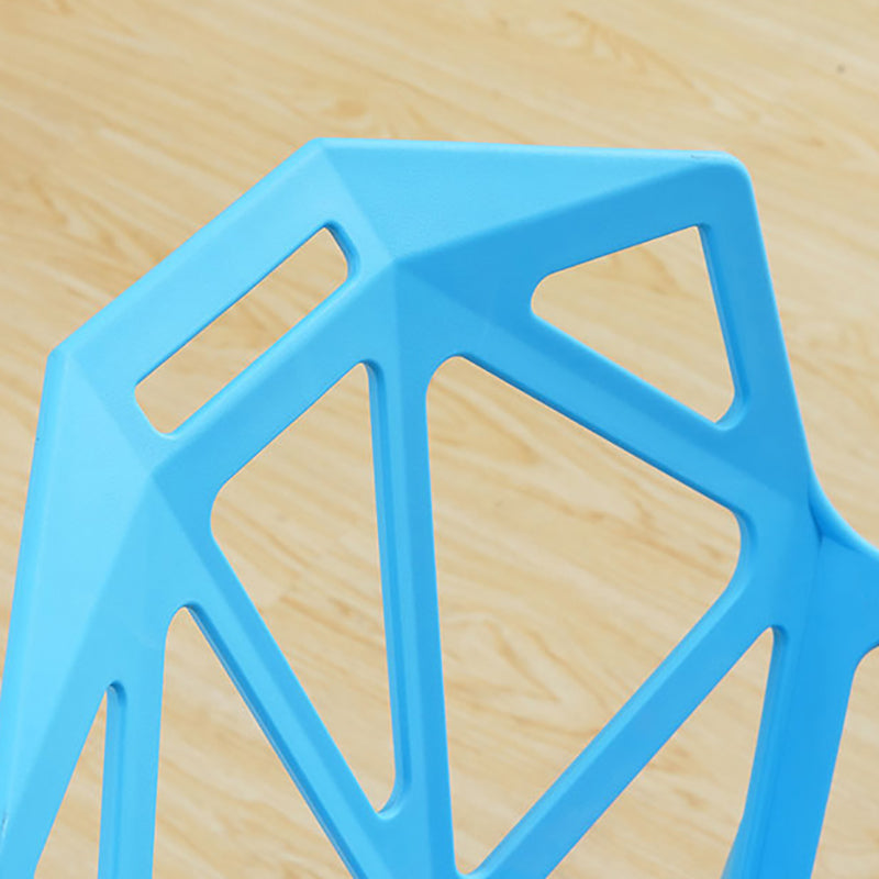 Sillas de comedor de estilo moderno Silla auxiliar de comedor de plástico para cocina