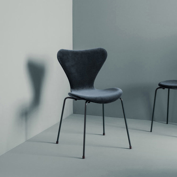 Sillas laterales sin brazos de diseño moderno, tela de lino con respaldo sólido, sillas de comedor