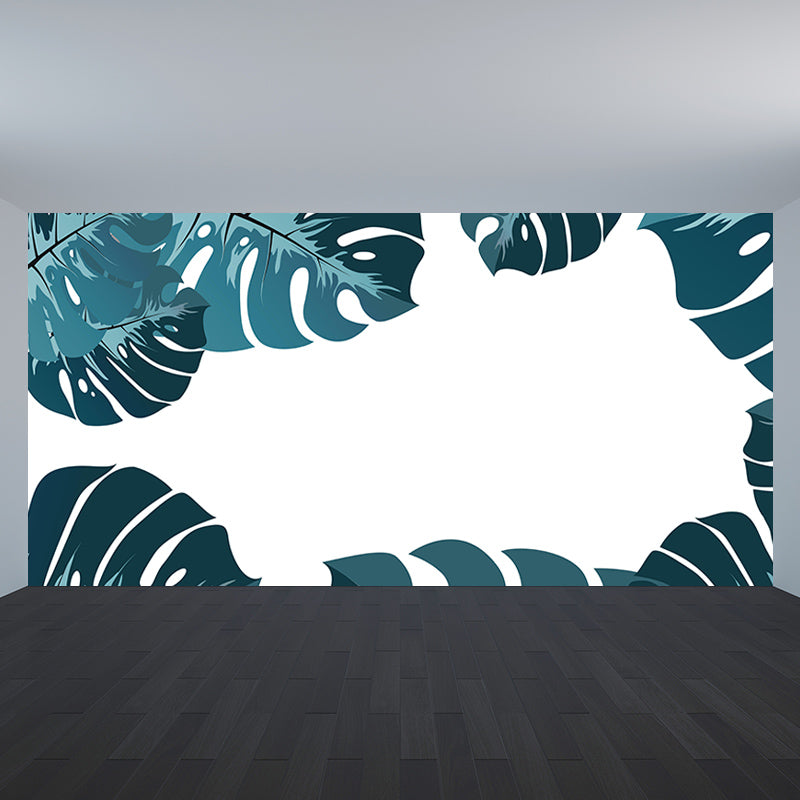 Tropical Plants Wall Mural Tropical Style Mildew Resistant Wall Art for Room