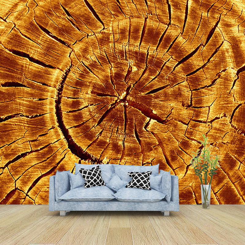 Wood Texture Mural Industrial Mildew Resistant for Decoration