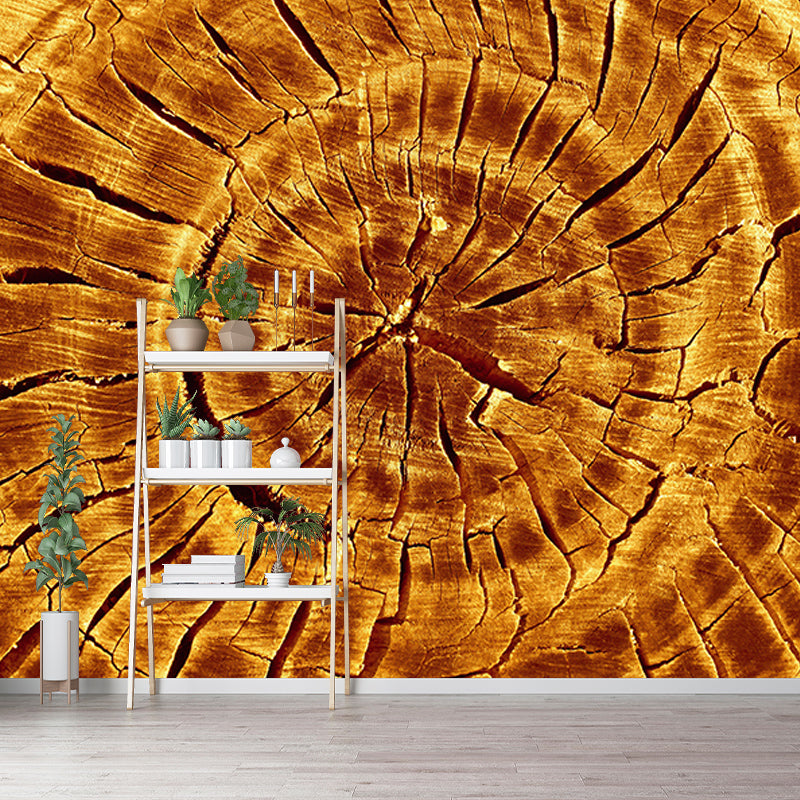 Wood Texture Mural Industrial Mildew Resistant for Decoration