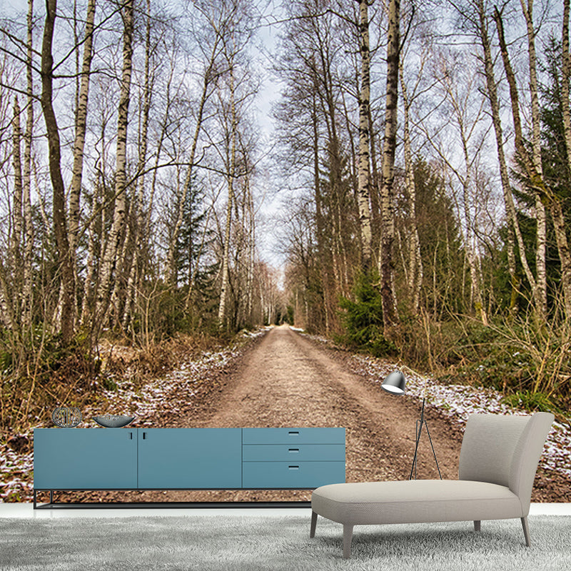 Mildew Resistant Space Extension Mural Wallpaper Modern for Home Decor