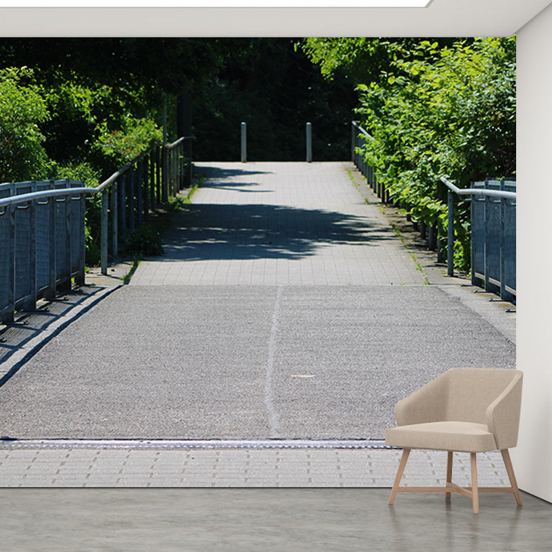 Space Extension Wall Mural Wallpaper Modern Style Mildew Resistant for Home Decor