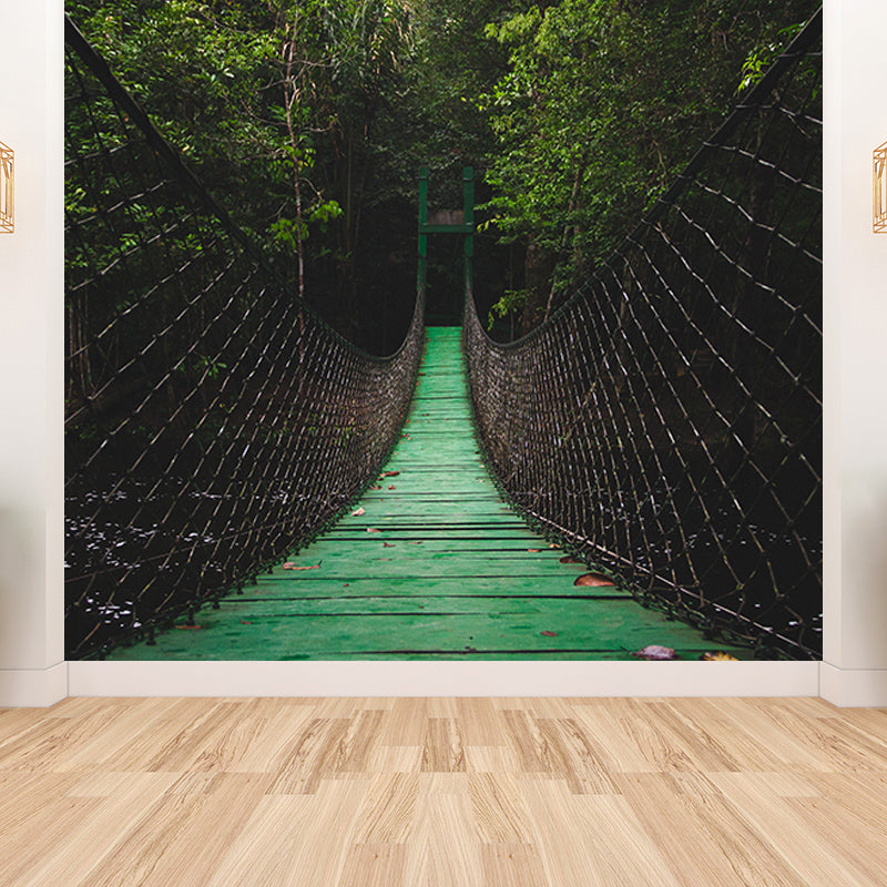 Space Extension Wall Mural Modern Style Mildew Resistant for Sleeping Room