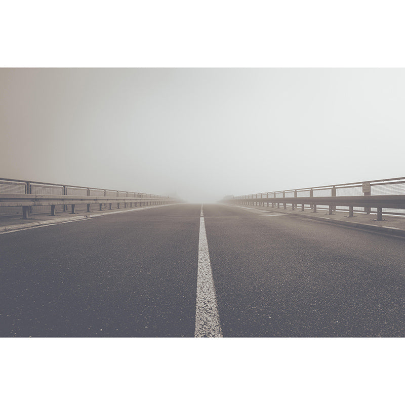 Space Extension Wall Mural Modern Style Mildew Resistant for Sleeping Room