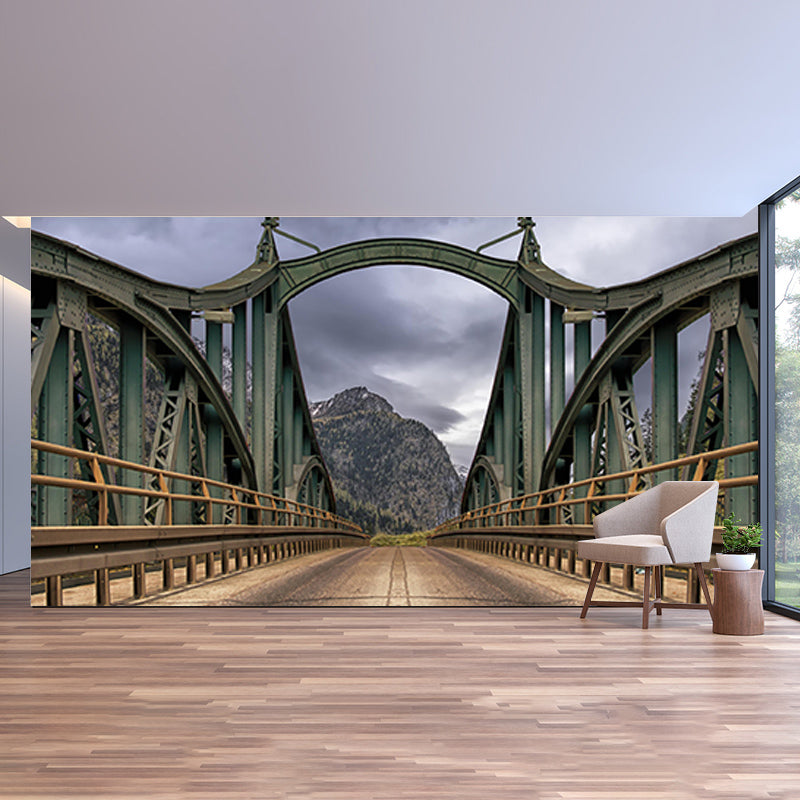 Space Extension Wall Mural Modern Style Mildew Resistant for Dining Room