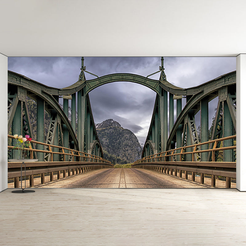 Space Extension Wall Mural Modern Style Mildew Resistant for Dining Room