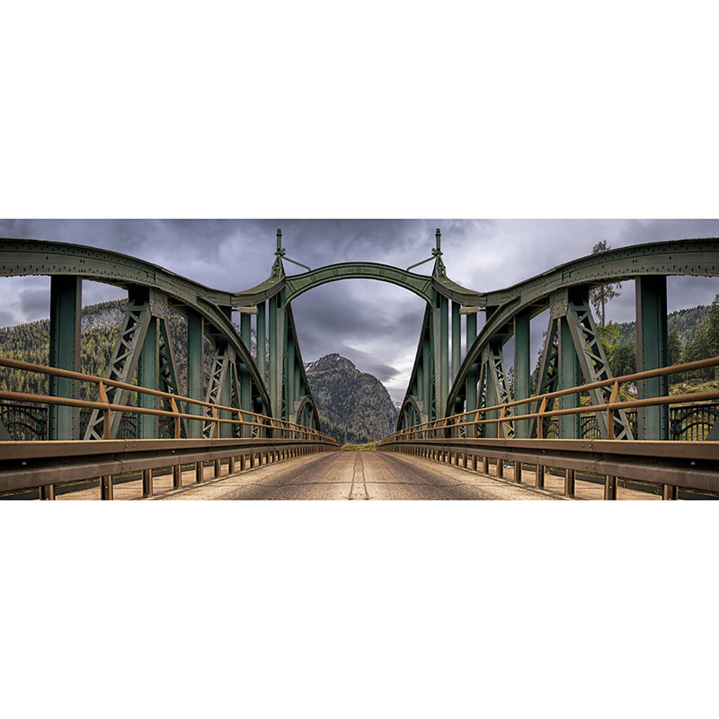 Space Extension Wall Mural Modern Style Mildew Resistant for Dining Room