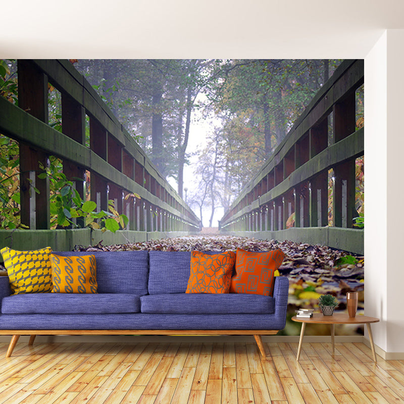 Space Extension Wall Mural Modern Style Mildew Resistant for Dining Room