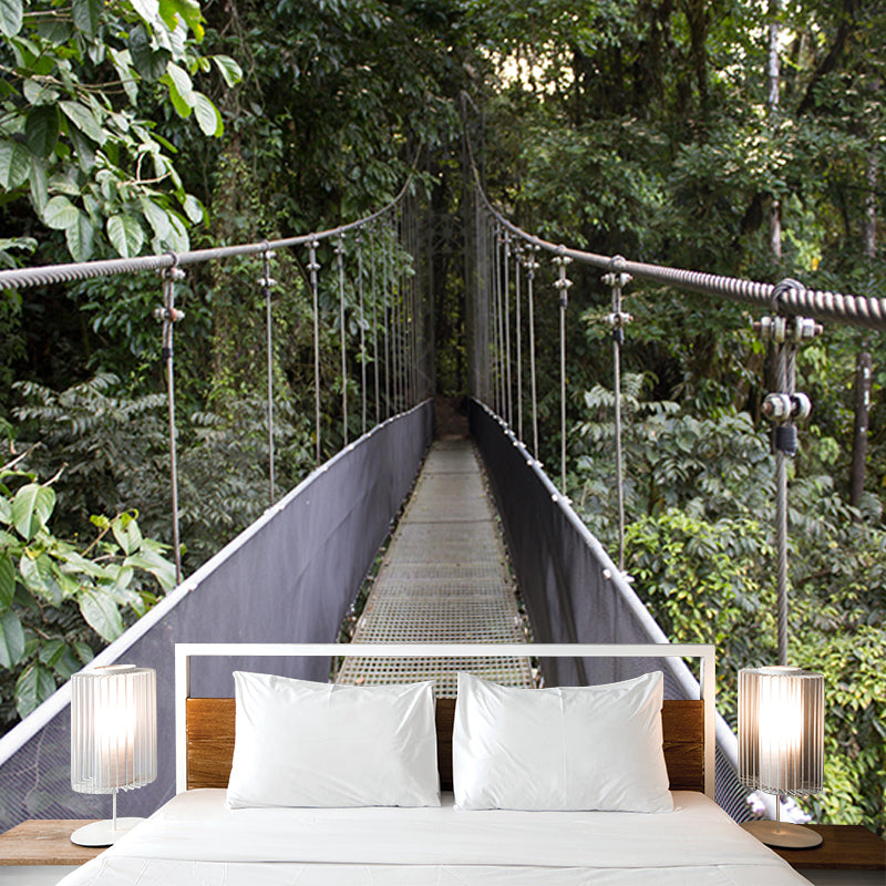 Photography Space Extension Mural Modern Style Mildew Resistant for Living Room