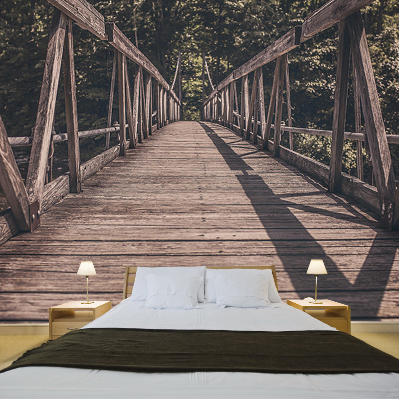 Space Extension Wall Mural Modern Style Mildew Resistant for Decoration