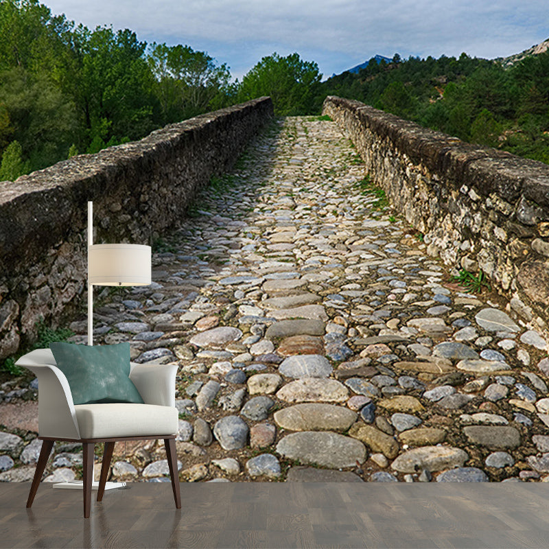 Space Extension Wall Mural Modern Style Mildew Resistant for Decoration