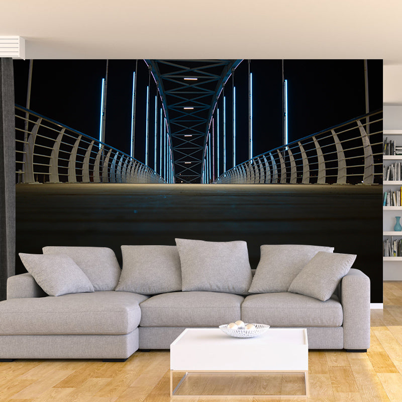 Space Extension Mural Modern Mildew Resistant for Wall Decor