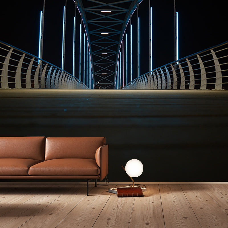 Space Extension Mural Modern Mildew Resistant for Wall Decor