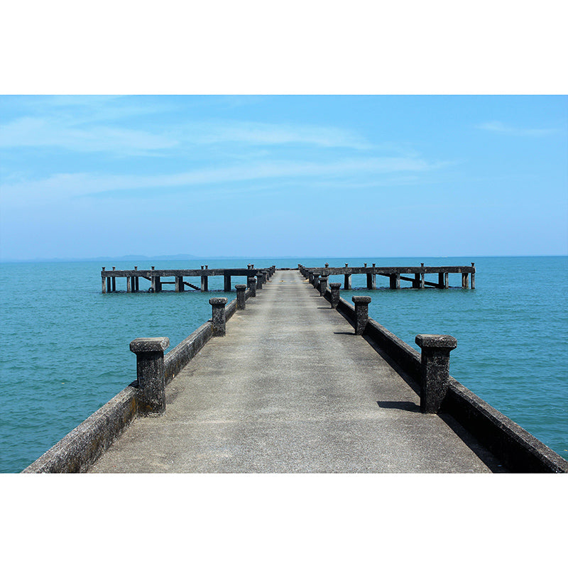 Space Extension Wall Mural Modern Style Mildew Resistant for Home Decor