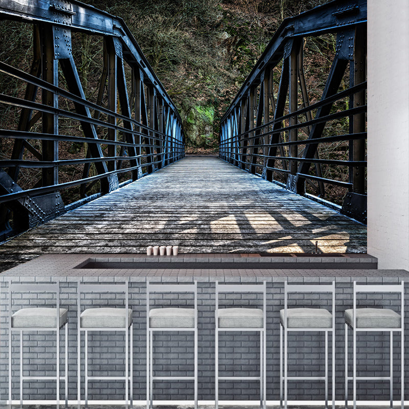 Space Extension Wall Mural Modern Style Mildew Resistant for Home Decor