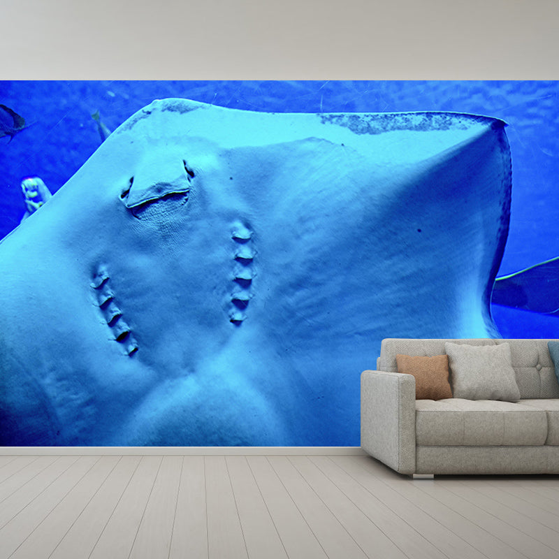 Mysterious Seabed Wall Mural Modern Style Mildew Resistant for Sitting Room